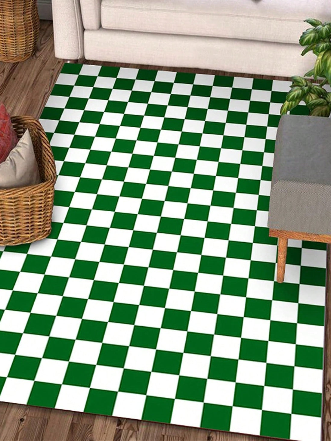 Upgrade your living room or bedroom with our Vintage Plaid Protection <a href="https://canaryhouze.com/collections/rugs-and-mats" target="_blank" rel="noopener">Rug</a>. Made for style and functionality, this rug adds a touch of classic charm while also providing protection for your floors. Perfect for any space, enjoy the benefits of both style and durability.