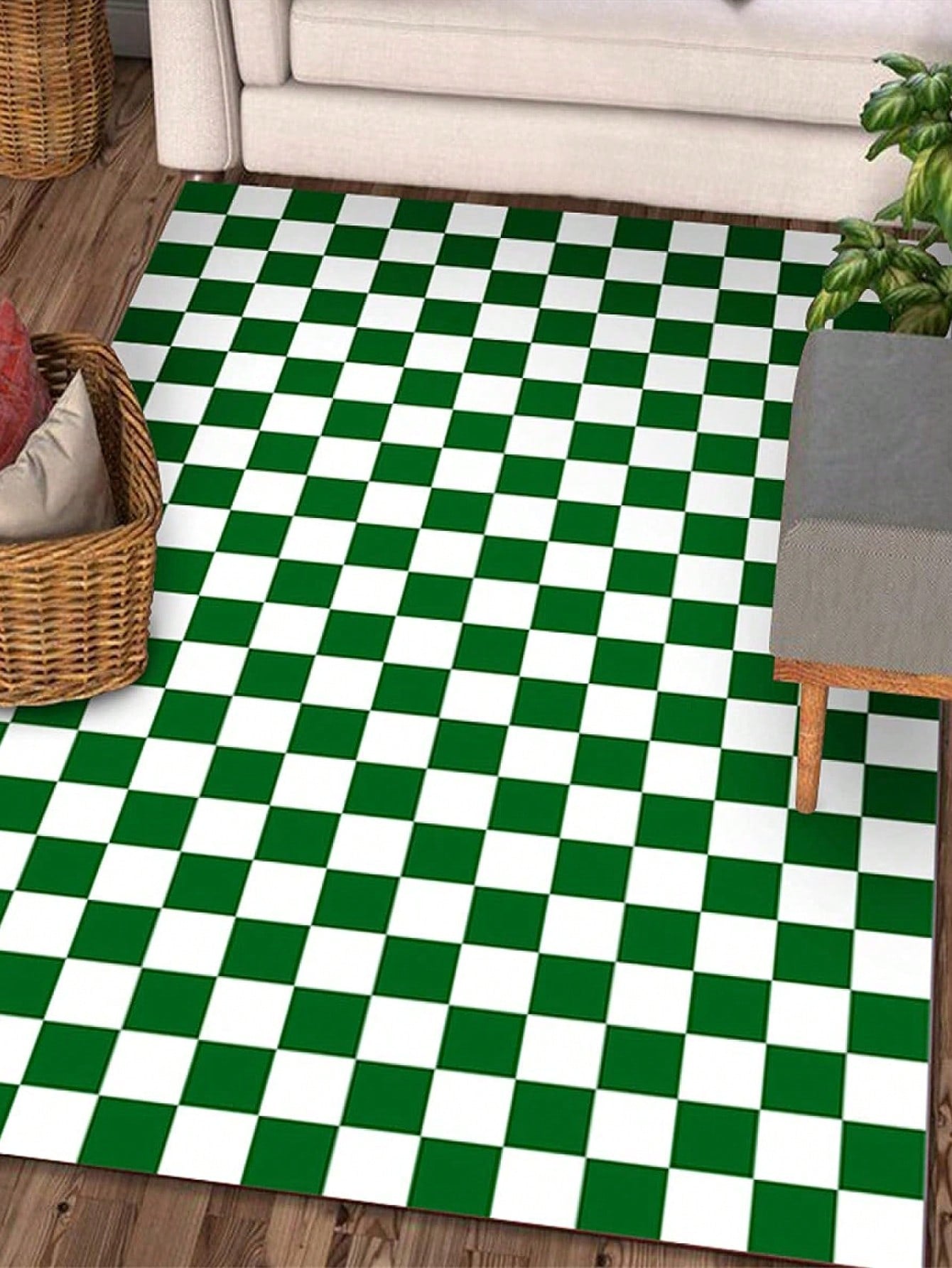 Upgrade your living room or bedroom with our Vintage Plaid Protection <a href="https://canaryhouze.com/collections/rugs-and-mats" target="_blank" rel="noopener">Rug</a>. Made for style and functionality, this rug adds a touch of classic charm while also providing protection for your floors. Perfect for any space, enjoy the benefits of both style and durability.