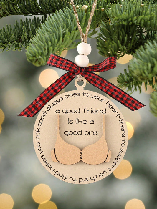 Funny Friends Ornament: A Reminder of the Supportive and Comforting Bond of Friendship