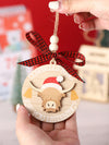 Heifer Hear the Bells: Funny Highland Cow Christmas Ornament