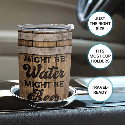 20oz Insulated Beer Barrel Tumbler - The Ultimate Travel Mug for Sports and Back to School