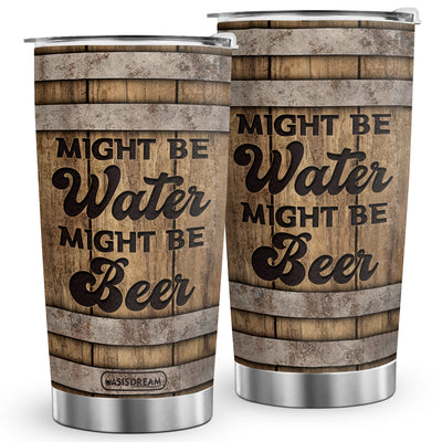 20oz Insulated Beer Barrel Tumbler - The Ultimate Travel Mug for Sports and Back to School