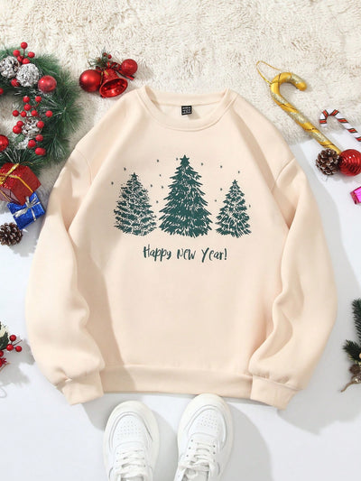 Stay warm and stylish this holiday season with our Christmas Tree Slogan Graphic Thermal Pullove hoodier. Made with thermal material, this pullover will keep you cozy while the festive slogan graphic adds a touch of holiday cheer. Perfect for any winter occasion!