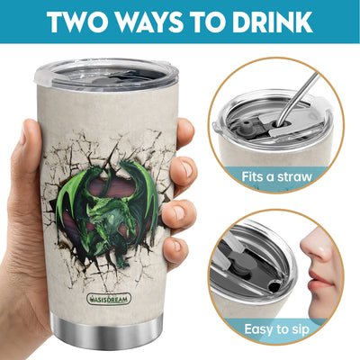 20oz Green Beast Tumbler: Your Stylish and Durable Companion for All-Day Beverage Enjoyment