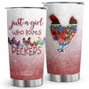 Boldly Express Your Love for Nature with the 'Just a Girl Who Loves Peckers' Insulated Tumbler