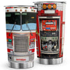 Boldly Fuel Your Heroic Spirit with our 20oz Fire Truck Tumbler Cup for Men