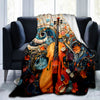 Cozy Fantasy Violin Print Blanket: The Perfect Gift for Music Lovers