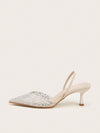 Dazzling Pearl and Rhinestone High Heel Shoes: The Ultimate Spring-Summer Fashion Statement