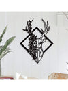 Metal Art Rustic Deer Wall Art: Bring the Outdoors Inside with this Modern House Decoration