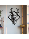 Metal Art Rustic Deer Wall Art: Bring the Outdoors Inside with this Modern House Decoration