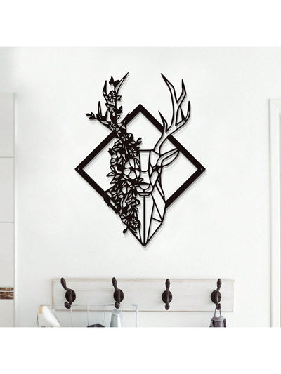Metal Art Rustic Deer Wall Art: Bring the Outdoors Inside with this Modern House Decoration
