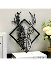 Metal Art Rustic Deer Wall Art: Bring the Outdoors Inside with this Modern House Decoration