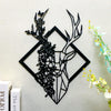 Metal Art Rustic Deer Wall Art: Bring the Outdoors Inside with this Modern House Decoration