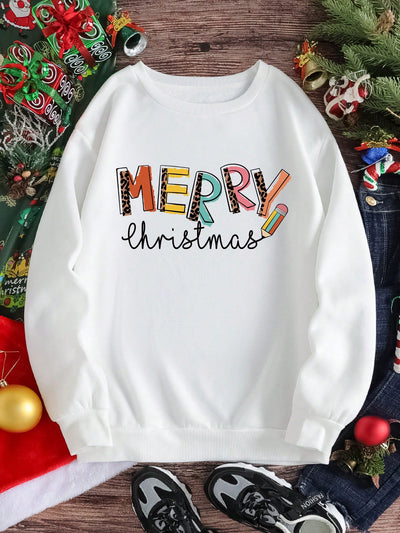 Stay warm and stylish this holiday season with our Festive Joy Thermal Lined Sweatshirt. Featuring a cheerful Merry Christmas print, this sweatshirt is perfect for cozy celebrations. The thermal lining provides extra warmth, making it a great choice for chilly winter nights. Spread festive joy with this must-have addition to your winter wardrobe.