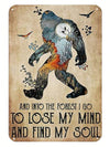 "Discover the latest addition to your <a href="https://canaryhouze.com/collections/metal-arts" target="_blank" rel="noopener">home decor</a> with our Soul Searching with Bigfoot metal tin sign. With its humorous design and sturdy metal material, this sign is a must-have for any Bigfoot enthusiast. Perfect for adding a touch of fun to any room, get yours today!"