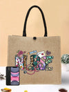 Nurse-inspired Patterned Tote Bag: A Stylish and Spacious Accessory for Fashion-forward Ladies