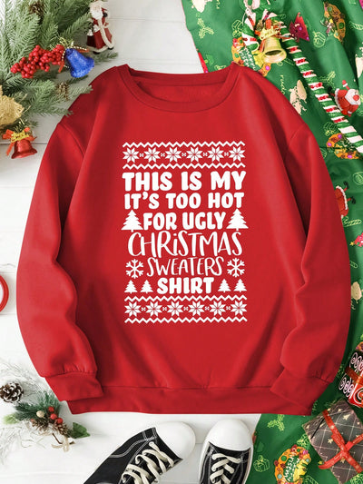 Get into the holiday spirit with our Cozy Christmas Vibes sweatshirt for women! With a thermal lining, this sweatshirt will keep you warm and comfortable on cold winter nights. The festive Christmas slogan graphic adds a fun touch to your wardrobe. Spread the joy and stay cozy with this must-have holiday sweatshirt.