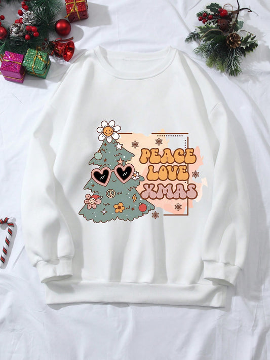 Introducing the Cozy Christmas Delight sweatshirt, featuring a festive Christmas tree pattern that will keep you comfortable and warm all season long. With its thermal lining, you can enjoy the holidays in cozy style. Order now and get ready to celebrate in comfort.