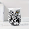 Whimsical Owl Sculpture: Modern Resin Statue for Home Decor and Festive Celebrations