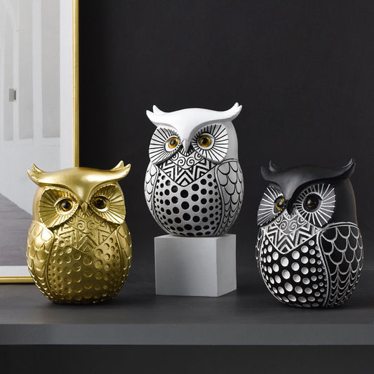 Add a touch of whimsy to your home decor and festive celebrations with our Whimsical Owl Sculpture. This modern resin statue showcases intricate details, making it a charming addition to any room. With its unique design and expert craftsmanship, this sculpture is sure to delight any art lover and bring a sense of joy to your space.