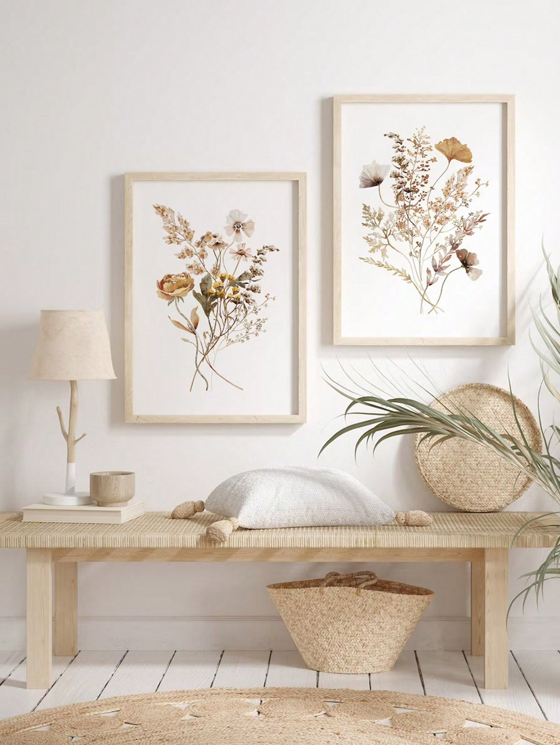 Enhance your home with our 6-piece Wildflower Botanical Floral Art Painting Set. The Nordic minimalist modern designs bring a touch of elegance to every room. Perfect for adding a natural and refreshing atmosphere, this wall decor is sure to impress. Professional quality and expertly crafted, it's a must-have for any art enthusiast.