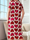 Heart Print Nightdress: The Perfect Pajama for Cozy Nights