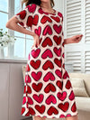 Heart Print Nightdress: The Perfect Pajama for Cozy Nights