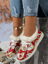 Stay warm and fashionable this winter season with these beige snow boots for women. Abundant white fur lining and a fur-topped cuff keep your feet warm in cold weather, while the low-cut design and beige coloring provide a fashionable look. Perfect for winter sports and casual wear.