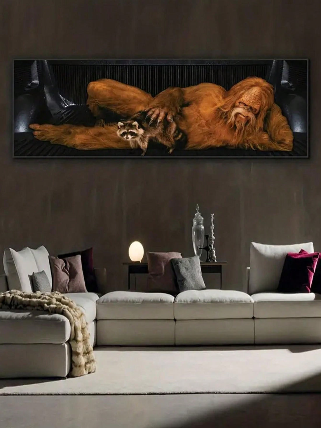 Experience the beauty of modern art with our Abstract Safari canvas painting. Featuring a striking abstract design of a human figure, this painting is a unique addition to any home or office space. Crafted with high-quality materials, it is sure to add a touch of sophistication to your decor.