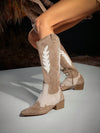 Chic Apricot Long Boots: Effortless Style in One Step