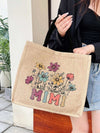 Blooming Beauty Large Capacity Floral Tote Bag: The Perfect Gift for Her Daily Adventures