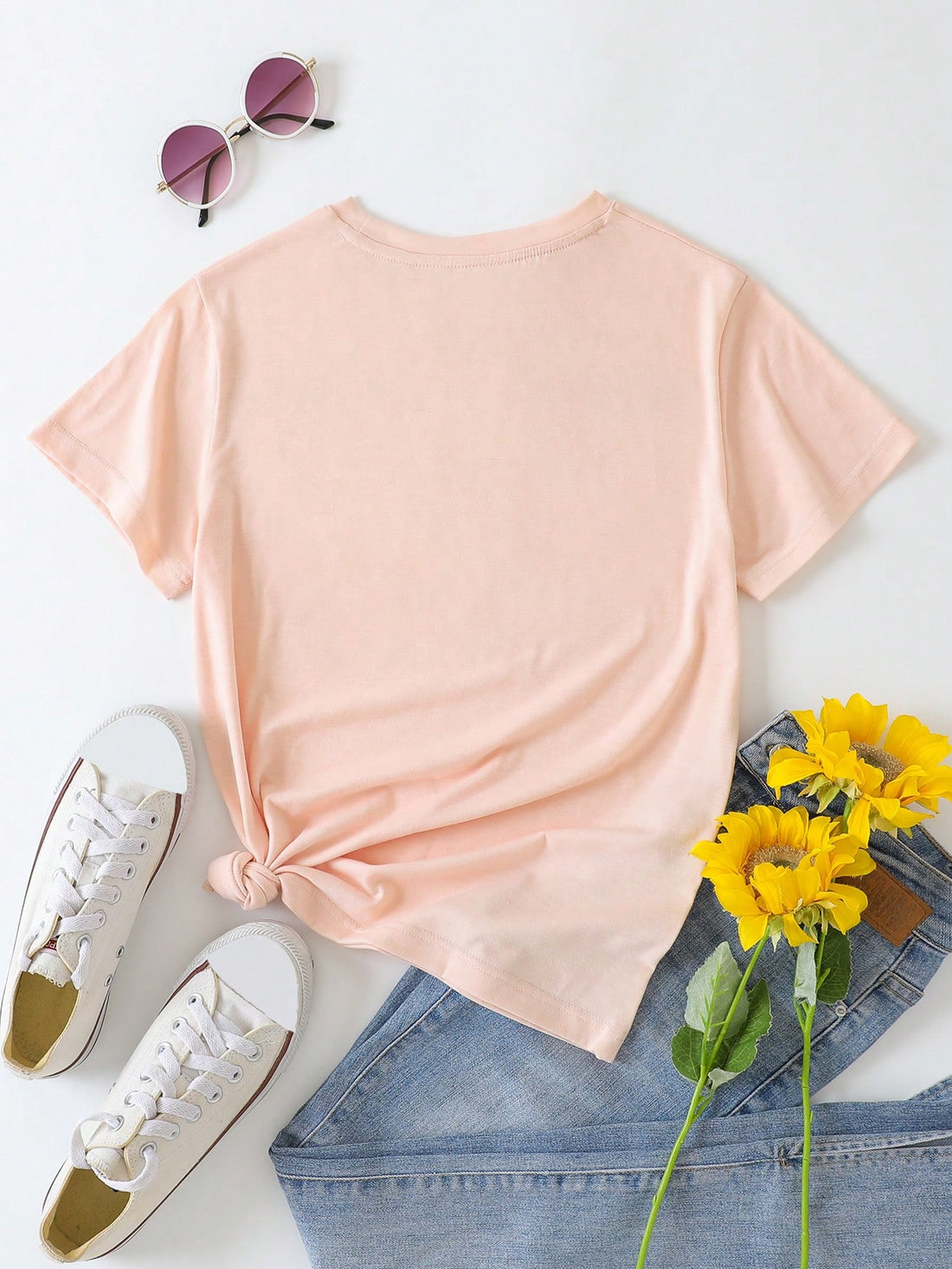 Experience elegance and grace with our Fluttering Beauty Butterfly Printed T-shirt. Made for women who embrace their femininity, this shirt features a stunning butterfly design that adds a touch of whimsy to any outfit. Crafted with high-quality materials, it's not just stylish but also comfortable to wear. Indulge in the beauty of nature with this must-have t-shirt.