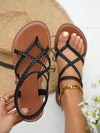 Chic and Comfortable Summer Flat Sandals with Ankle Strap in Various Colors