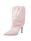 Dazzle and Sparkle: Rhinestone Stiletto Boots for Valentine's Day
