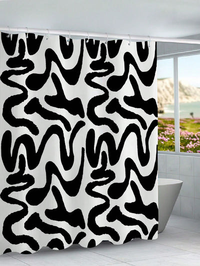 Expertly designed for both style and functionality, the Chic and Sleek <a href="https://canaryhouze.com/collections/shower-curtain" target="_blank" rel="noopener">shower curtain</a> features a stunning black twisted line pattern that adds a touch of elegance to any bathroom. With its durable waterproof material, this curtain not only adds beauty but also keeps your bathroom dry and free from water damage. Upgrade your shower experience now!