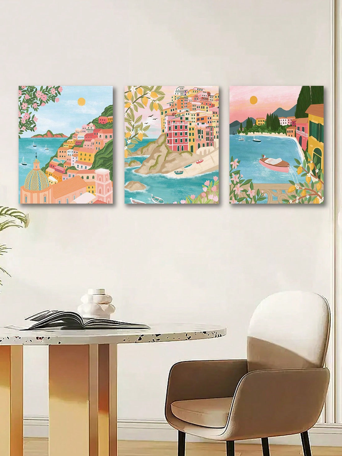 Experience serene coastal vibes with our Coastal Tranquility canvas wall art set. This modern minimalist 3-piece set is perfect for your living room or bedroom, bringing a peaceful and stylish touch to your space. Elevate your home decor with these high-quality canvas pieces.