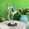 Delicate Dance Girl Resin Statue: Elegant Art and Craft for Home and Office Decor