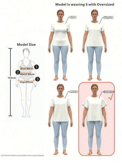 Cartoon Chic:  Women's Casual Oversized Short Sleeve T-Shirt for Summer