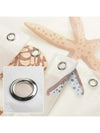 Starfish Splash: Waterproof and Mildew-Proof Shower Curtain with Metal Grommets