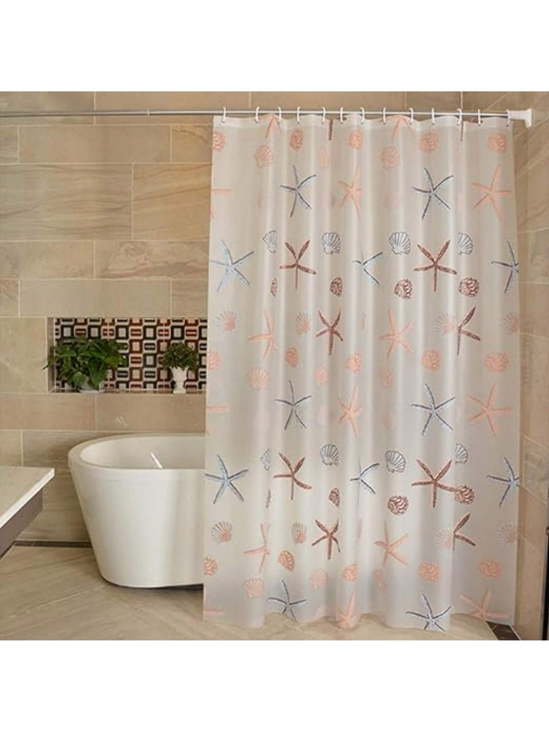Experience ultimate durability and functionality with our Starfish Splash <a href="https://canaryhouze.com/collections/shower-curtain" target="_blank" rel="noopener">shower curtain</a>. Featuring waterproof and mildew-proof material, along with metal grommets for easy hanging, our curtain will provide a worry-free and long-lasting shower experience. Say goodbye to mold and hello to a stylish and practical addition to your bathroom.