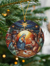 Meaningful Christmas: Nativity Ornament for Holiday Decorating and Christian Gift-Giving