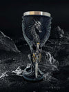 Medieval Dragon Sword Cup: Gothic Wine Goblet for Bars, Clubs, and Restaurants