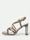 Women's Strappy High-heeled Sandals: Walk Tall and Sexy