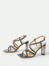 Women's Strappy High-heeled Sandals: Walk Tall and Sexy