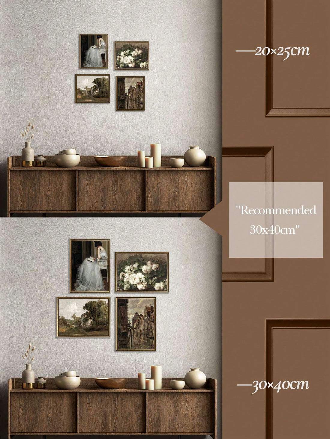 This Vintage Floral Canvas Art Set adds a touch of rustic charm and elegance to any room. Featuring a combination of French country wall paintings and Nordic posters, this set creates a cozy and inviting atmosphere in your home decor. Experience a unique blend of cultural influences with this versatile art collection.