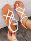 Chic and Comfortable Summer Flat Sandals with Ankle Strap in Various Colors