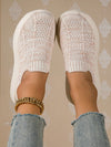 Women's Cozy Knitted Slip-On Shoes for Effortless Style and Comfort