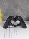 Resin Hand Gesture Heart Shape Ornament: Spread Love with Style