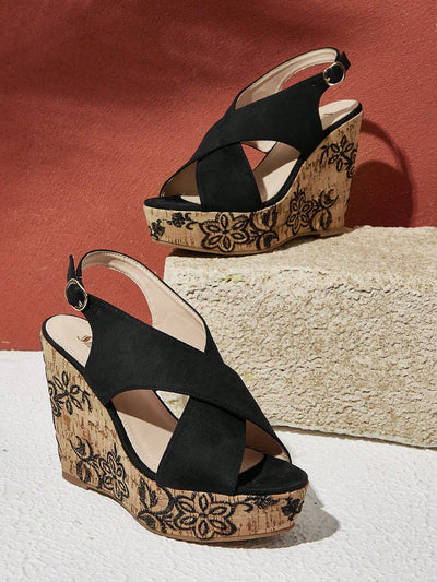 Introducing the Vacay Chic: Women's Wedge Heel <a href="https://canaryhouze.com/collections/women-canvas-shoes" target="_blank" rel="noopener">Sandals</a>. These sandals feature a trendy wedge heel design and are perfect for your next vacation or everyday wear. With stylish straps and a comfortable fit, these sandals will effortlessly elevate your style while providing all-day comfort and support. Upgrade your footwear collection with Vacay Chic.