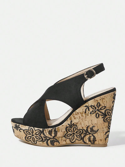 Vacay Chic: Women's Wedge Heel Sandals